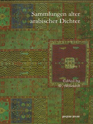 cover image of Sammlungen alter arabischer Dichter